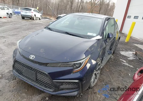 2021 Toyota Corolla Se z USA, uszkodzony, nr VIN JTDP4MCE3MJ066284